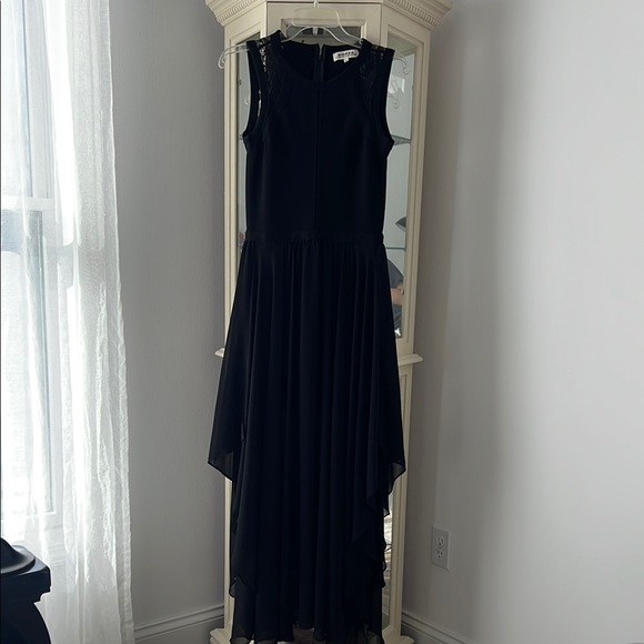 Elegant Black Sleeveless Dress - Picture 1 of 4